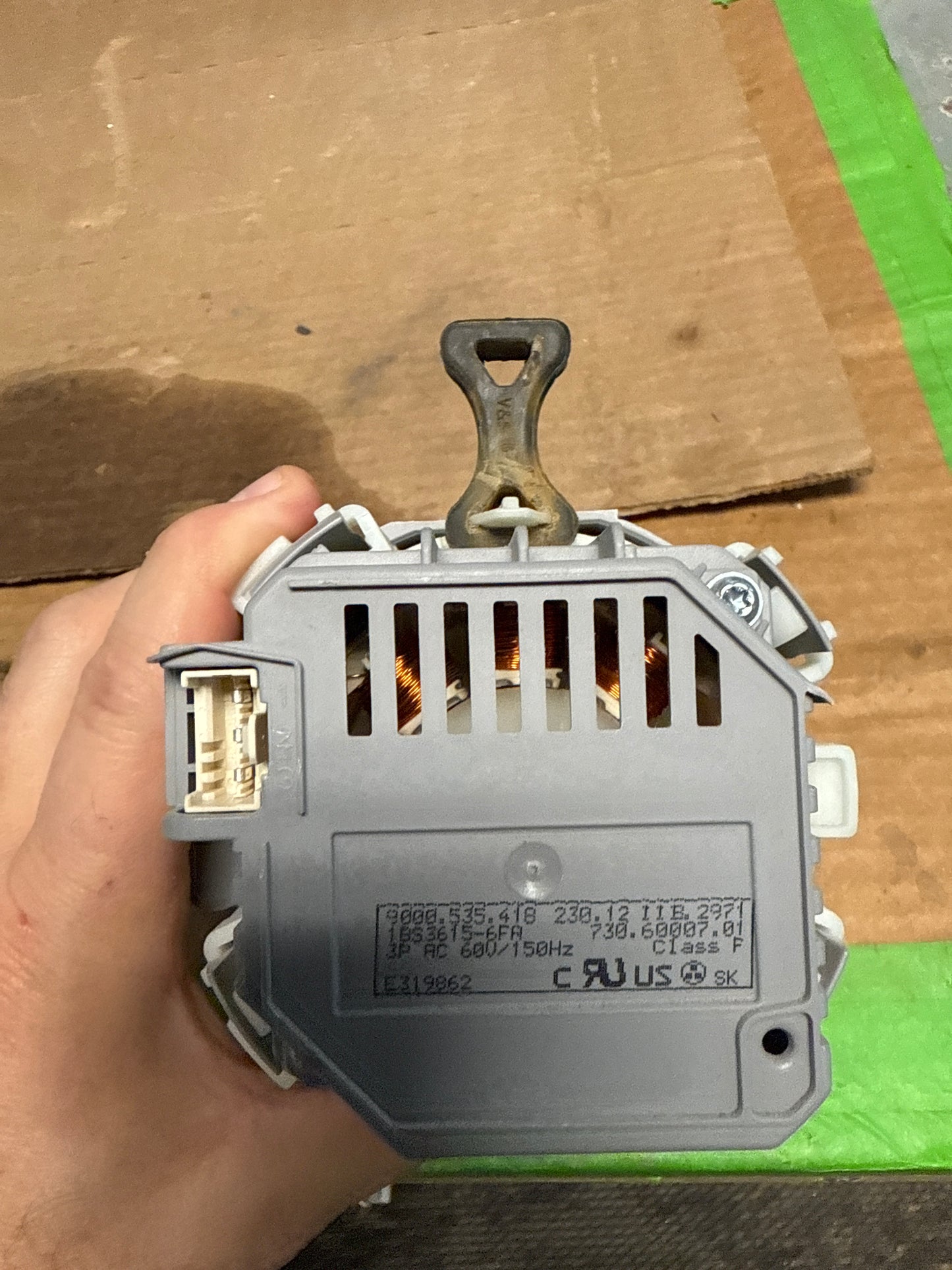 Bosch 00705174 Pompe de circulation pour lave-vaisselle avec chauffage Pièce d'origine usagé fonctionnel