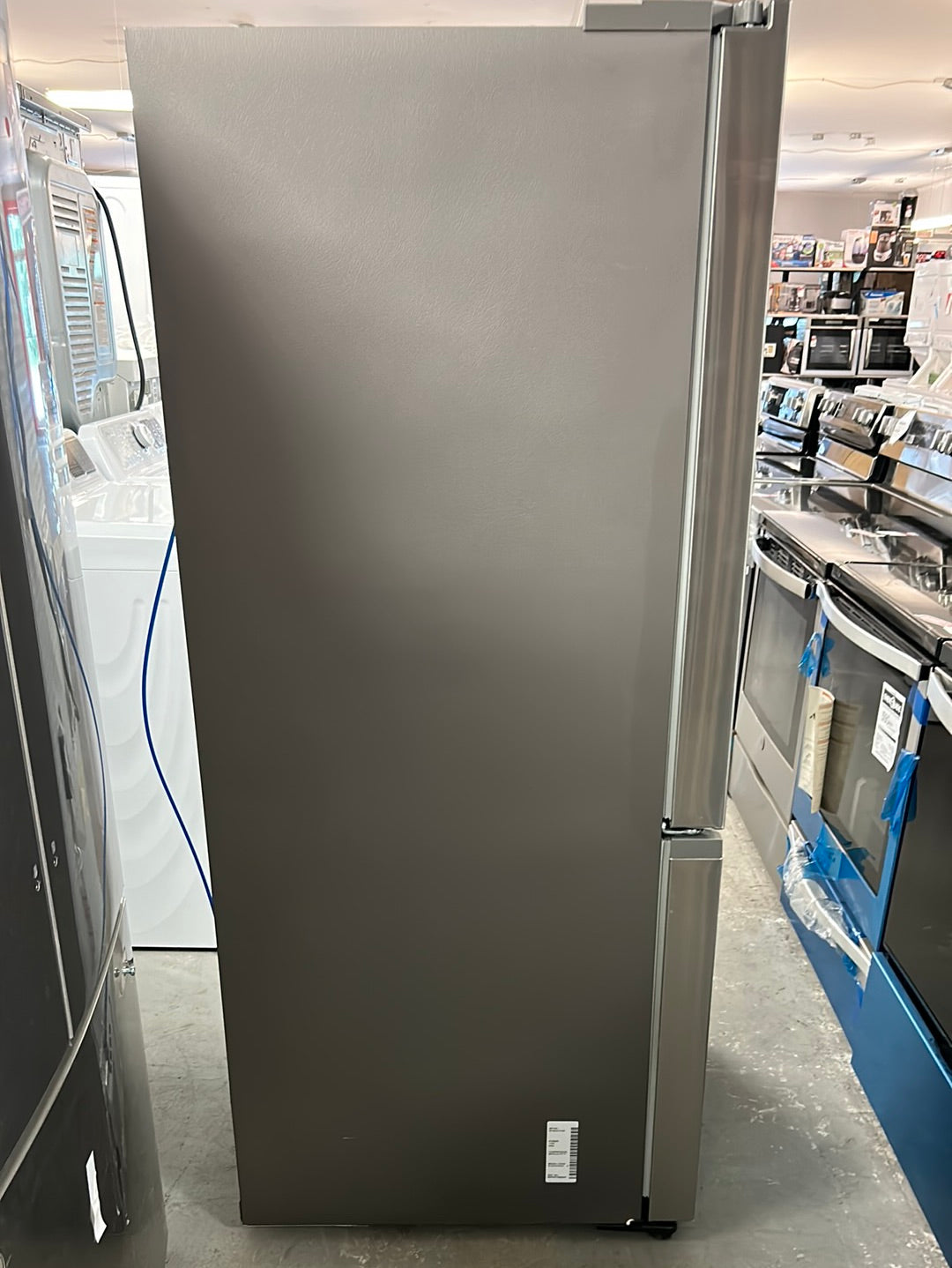 Réfrigérateur deux portes prof. comptoir 19,5 pi³ 33 po distrib. glace Samsung (RF20A5101SR) - Inox