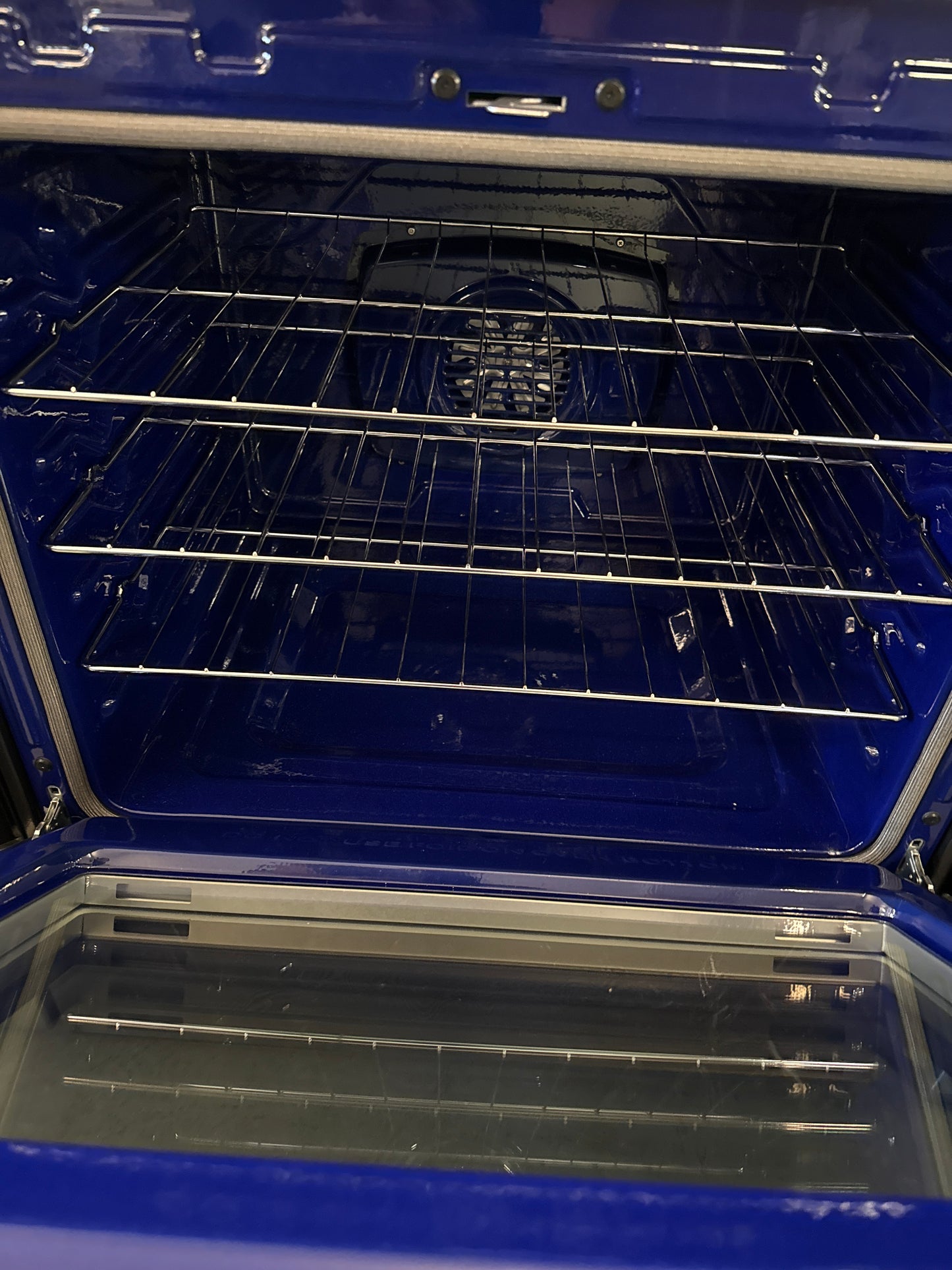 Cuisinière électrique 5 éléments/conv. véritable/friture air 6,3 pi³ 30 po de LG (LREL6325D) - INOX NOIRE