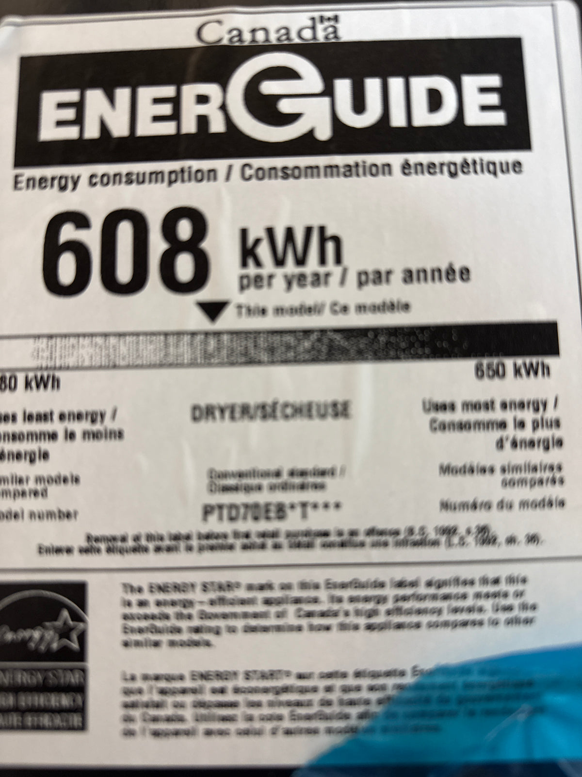 Ensemble laveuse-sécheuse GE Profile Gris Diamant – turbine 6,2 pi³ & sécheuse vapeur 7,4 pi³ – PTW700BPTDG & PTD70EBMTDG