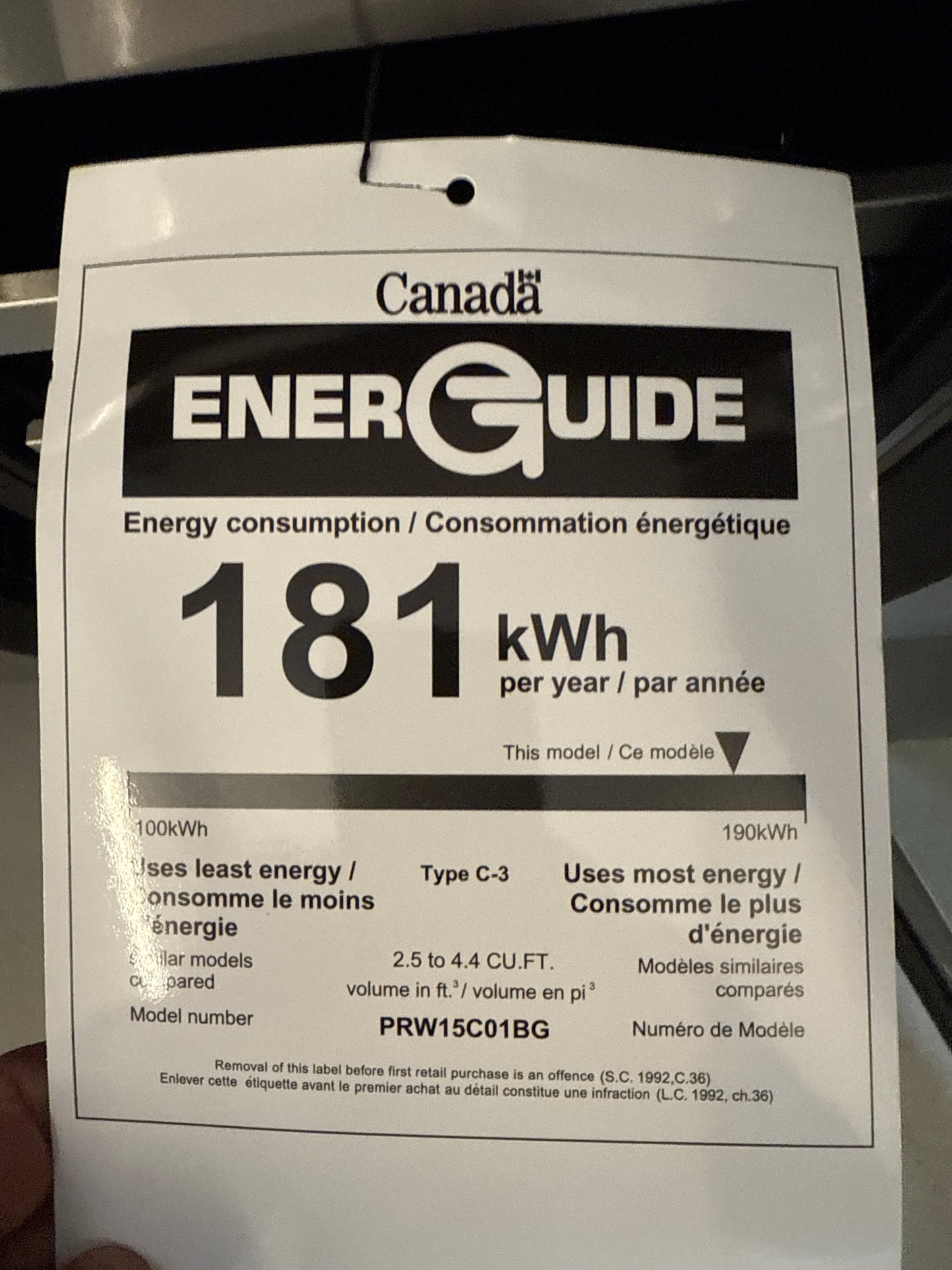 Cellier encastré 27 bouteilles Zephyr PRW15C01CG