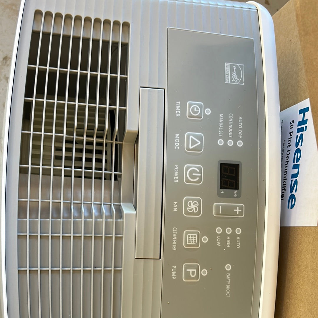 DÉSHUMIDIFICATEUR HISENSE 50 CHOPINES HT5021KP