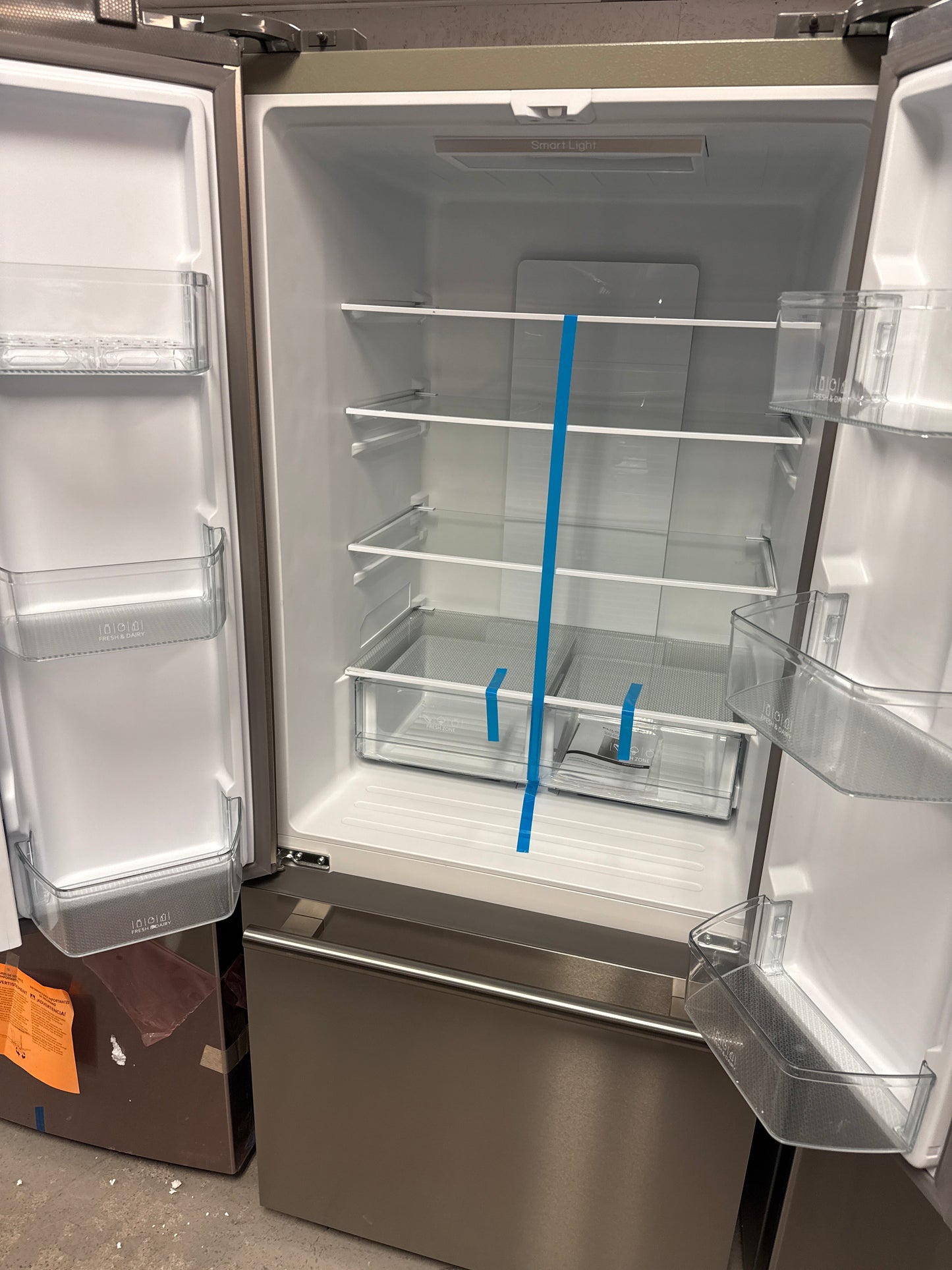 Réfrigérateur FULGOR MILANO 17.5 Pi. cu. Portes françaises Inox FM4FBM30SS
