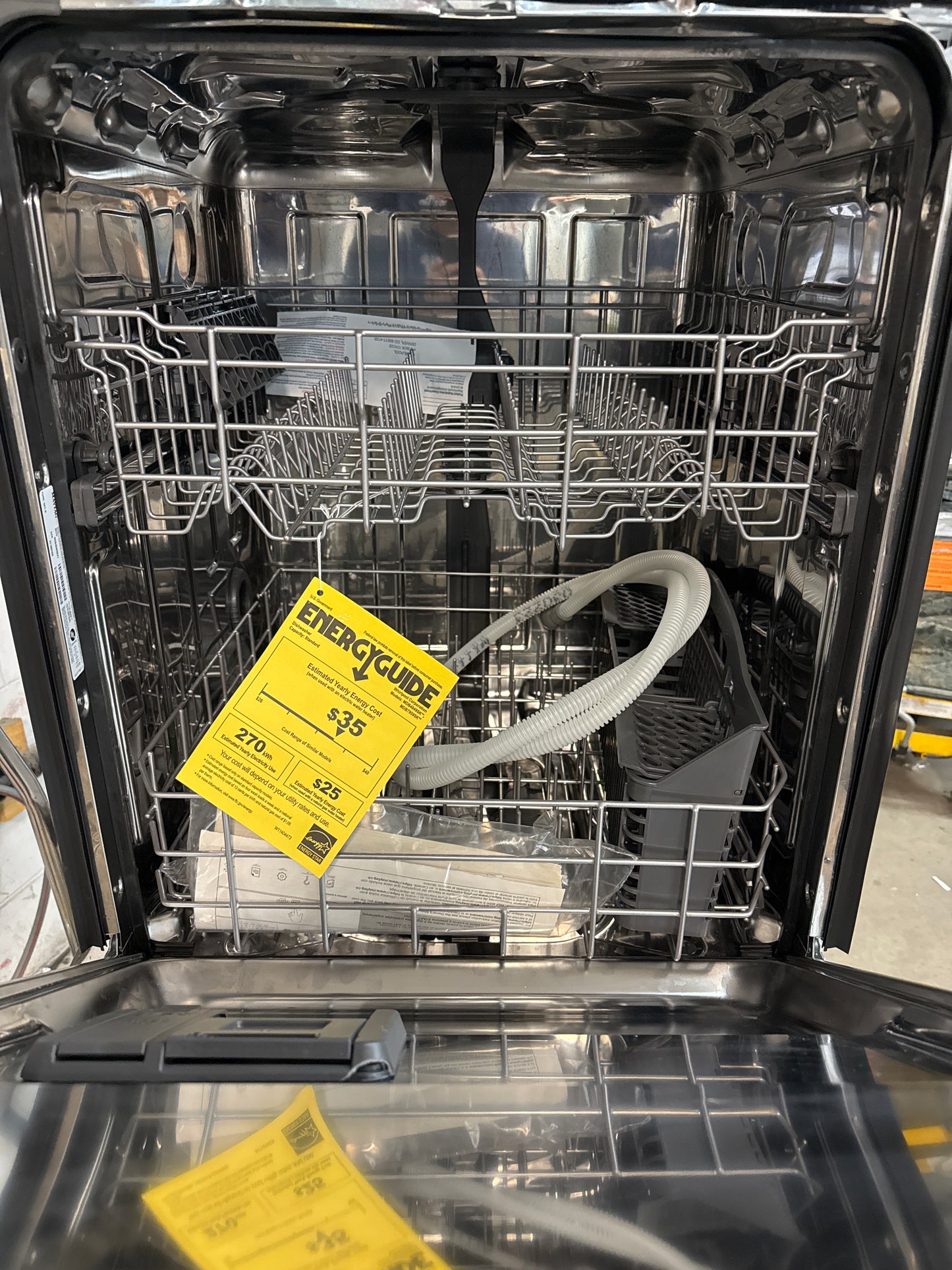 Lave-vaisselle encastrable 24 po 50 dB de Maytag (MDB4949SKW) - Blanc