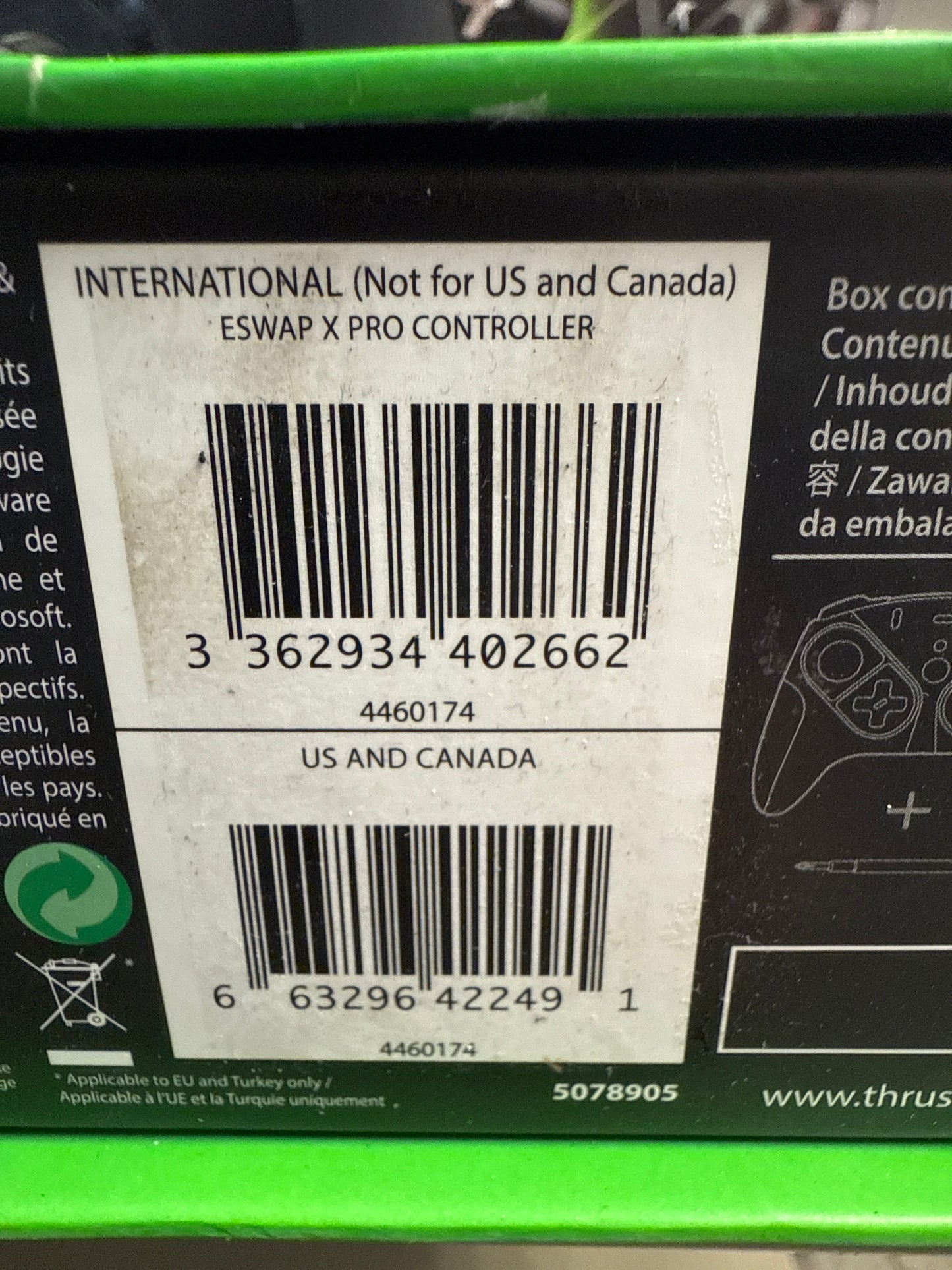 Manette avec fil eSwap X Pro de Thrustmaster pour Xbox Series X|S/Xbox One/PC