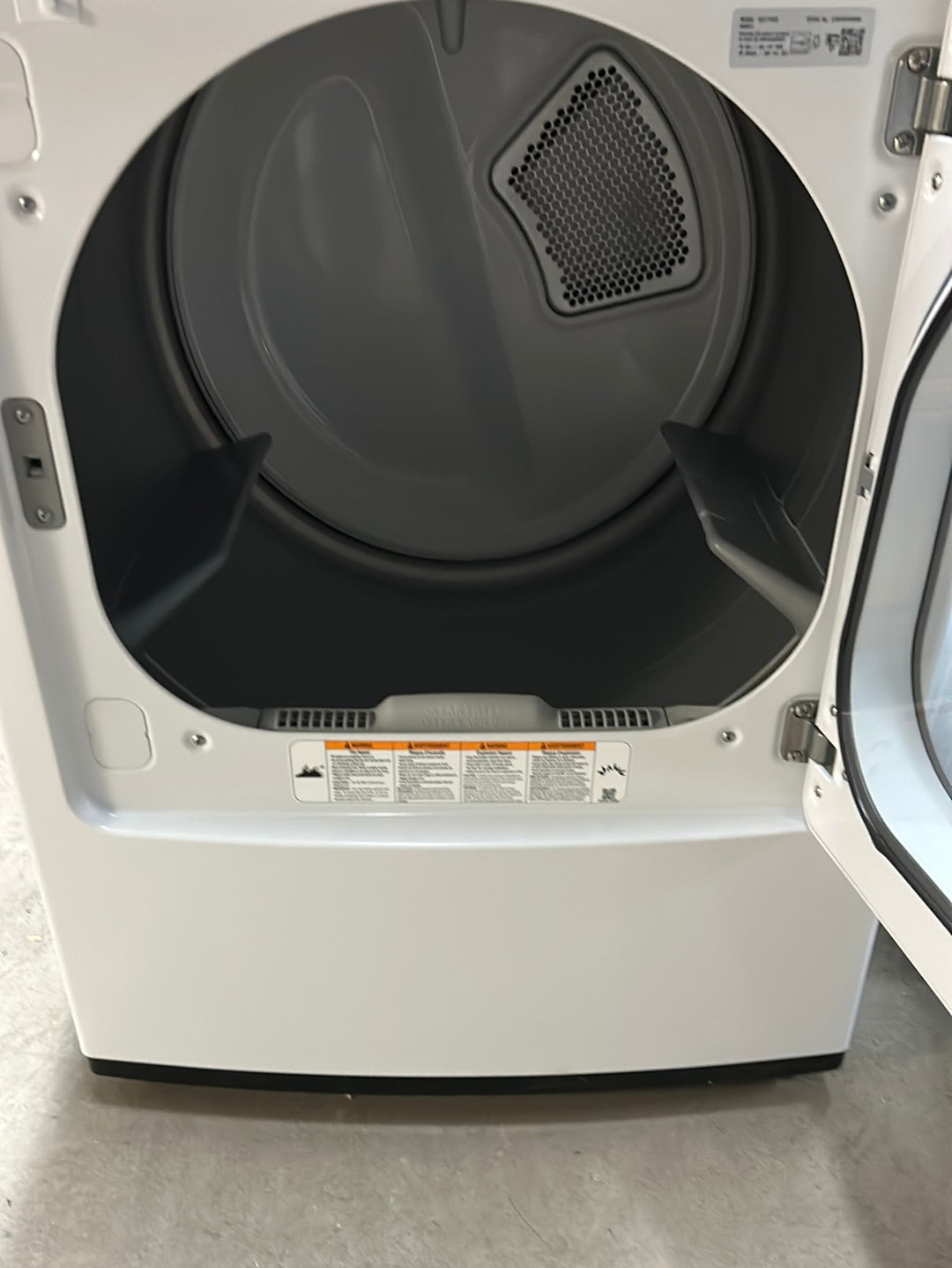 Sécheuse électrique de 7,4 pi³ de LG (DLE7150W) - Blanc