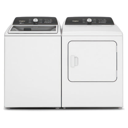 Laveuse à chargement par le haut de 5.4 pi³ et sécheuse électrique de 7.0 pi³ Whirlpool *WTW5057LW/YWED5050LW