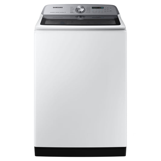Laveuse haute efficacité à chargement par le haut de 6,0 pi³ de Samsung (WA52DG5500AWUS) - Blanc