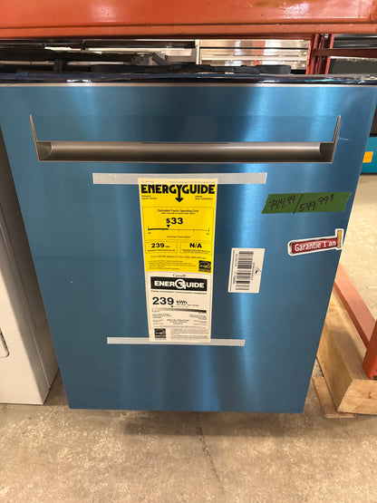 Hisense - Lave-vaisselle fait en Europe de 24 po en acier inoxydable avec troisième panier et séchage à ouverture automatique hui66360xcus