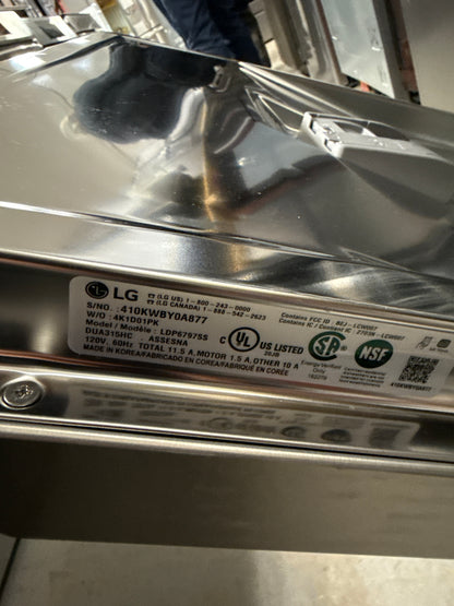 Lave-vaisselle avec QuadWash(MC), 24po, acier inoxydable LDP6797ST