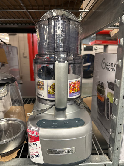 Cuisinart Elemental 8 Cup Food Upwerdor - Gunmetal - FP-8GMP1