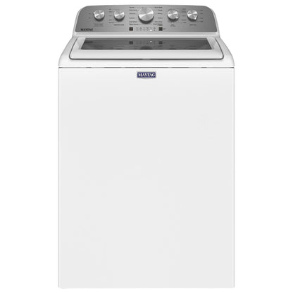 Laveuse à chargement par le haut haute efficacité de 5,5 pi³ de Maytag (MVW5430MW) - Blanc