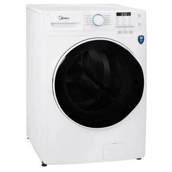 Midea - Laveuse à chargement frontal blanche de 5,2 pi³ avec réduction automatique des vibrations MLH52N5AWW