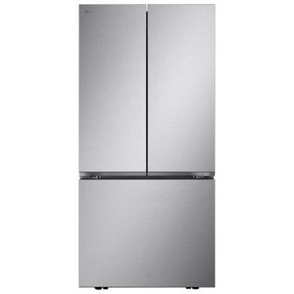 Réfrigérateur à 3 portes 25,1 pi³ 33 po avec machine à glaçons automatique de LG (LF25S6200V) - ARGENT PREMIUM