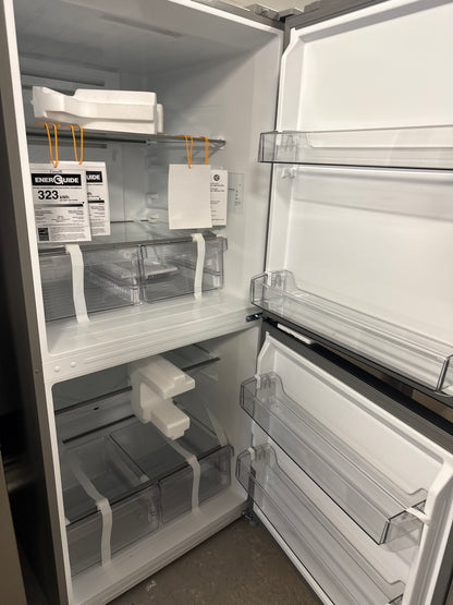 Réfrigérateur-congélateur 3-en-1 hybride Midea 20 pi³, INOX MRU21C7BST