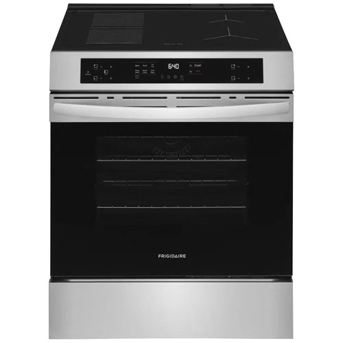 Cuisinière à induction autonome avec convection par ventilateur 5,3 pi³ 30 po de Frigidaire (FCFI308CAS) - Inox