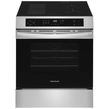 Cuisinière à induction autonome avec convection par ventilateur 5,3 pi³ 30 po de Frigidaire (FCFI308CAS) - Inox