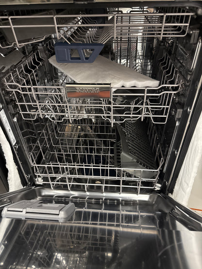 Lave-vaisselle à commandes sur le dessus de 24 po et de 47 dB avec 3e panier, cycle PowerBlast et séchage Power Dry de Maytag (MDTS7024SZ) - Acier inoxydable