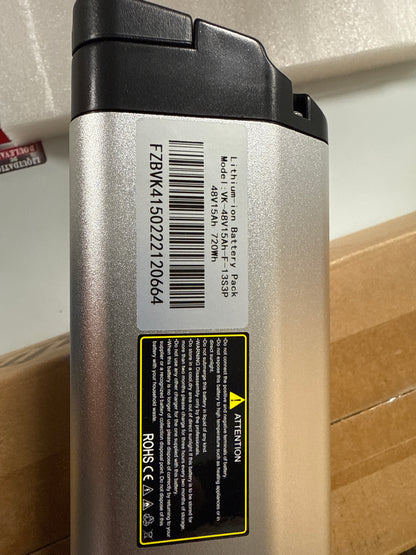 BATTERIE LITHIUM IGO 720 WH/48V/15AH IGO RS