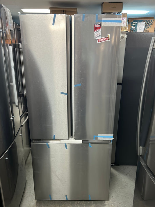Réfrigérateur à deux portes 20,8 pi³ et 30 po de Hisense (RF210N6ASE) - Acier inoxydable