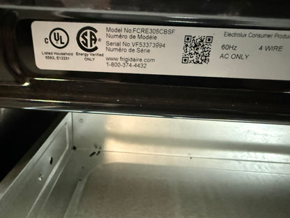 Cuisinière électrique autonome à 5 éléments de 5,3 pi³ et 30 po de Frigidaire (FCRE305CBS) - Inox
