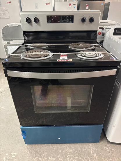 Cuisinière électrique serpentins autonome four autonett. 4,8 pi³ 30 po Whirlpool (YWFC315S0JS)- Inox