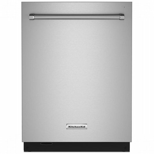 Lave-vaisselle encastrable 24 po 44 dB à cuve en inox de KitchenAid (KDTM704KPS) - Inox PrintShield
