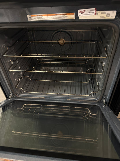 Cuisinière à convection encastrée Maytag, 6,4 pi³, 30 po, acier inoxydable, fonction autonettoyante YMES8800FZ