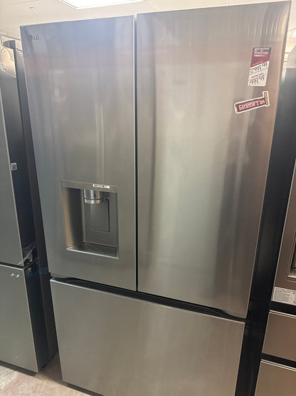 LG Réfrigérateur intelligent 26,0 pi³ avec porte à 2 battants à profondeur de comptoir MAX avec quatre type de glace acier inoxydable LRYXC2606S