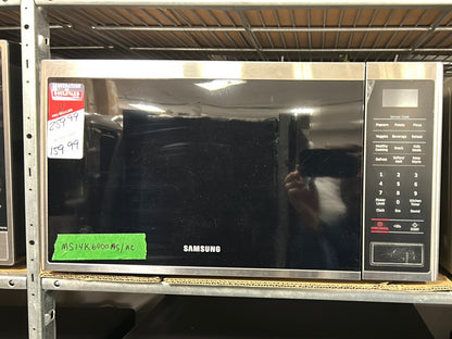 Samsung 1,4 cu. Four à micro-ondes de comptoir de 3,5 pi3 avec capteur de cuisson - Acier inoxydable (MS14K6000AS)