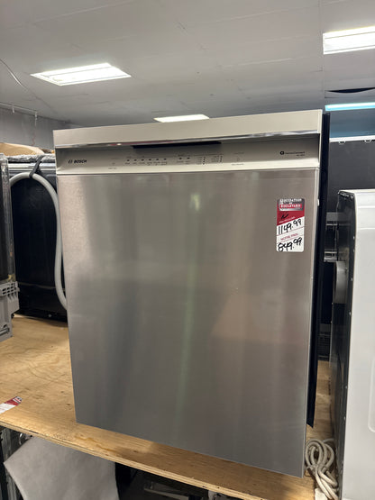 Lave-vaisselle encastrable 24 po 46 dB avec troisième panier série 300 de Bosch (SHE53C85N) - Inox