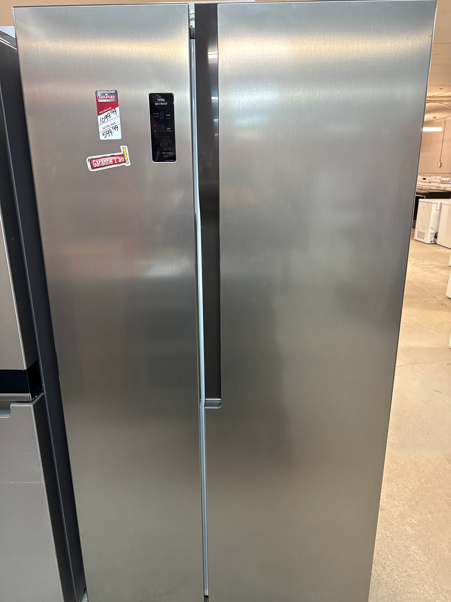 18.4 Cu. ft. Ellipse REFRIGERATEUR  ERSBS184S