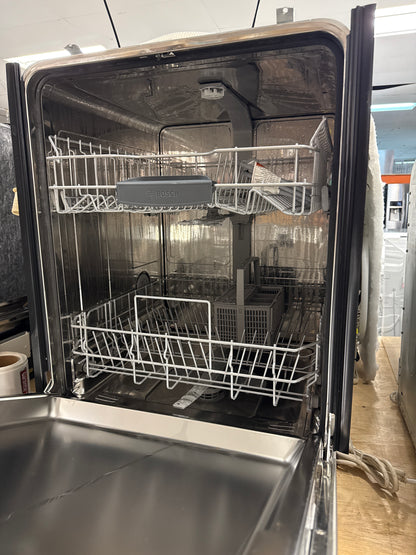 Lave-vaisselle encastrable 24 po 48dB série 300 de Bosch avec cuve en inox (SHE41CM5N) - Inox