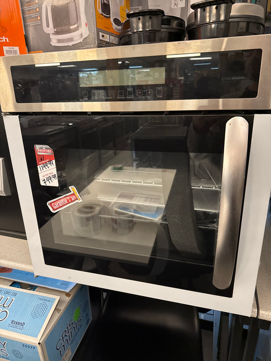 Haier Four mural encastré simple de 24 po, 2 pi cu avec convection HCW225LAES
