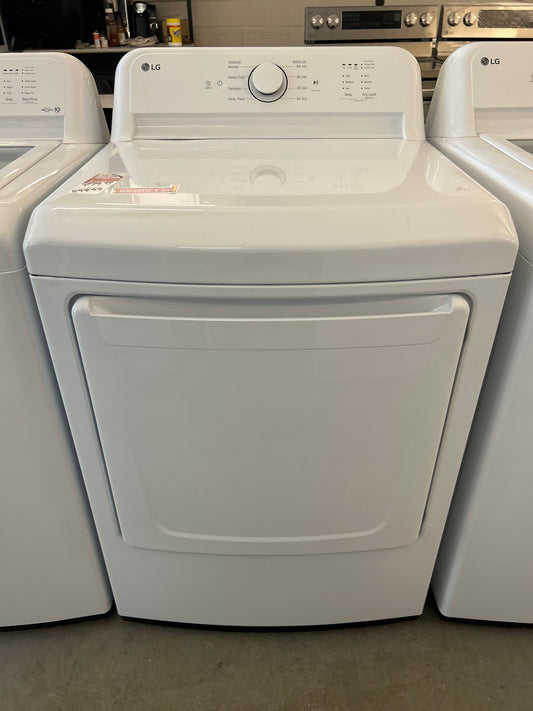 Sécheuse électrique de 7,3 pi³ de LG (DLE6100W) - Blanc