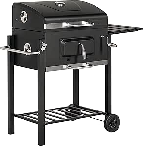 BARBECUE EXPERT GRILL ULTRA RÉSISTANT DE 61 cm AU CHARBON DE BOIS