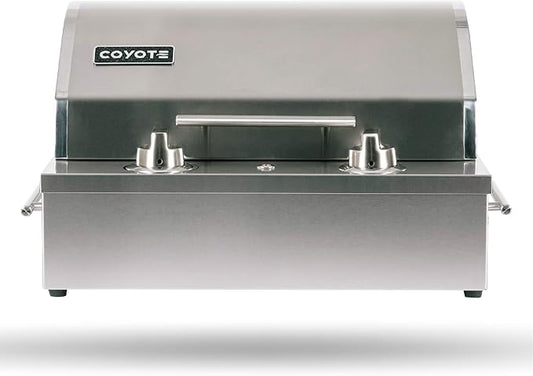 Gril électrique Coyote Outdoor Living portatif, surface de cuisson de 19 po C1EL120SM