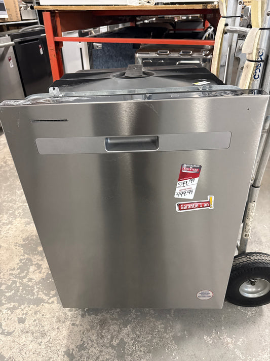 Lave-vaisselle encastrable 24 po 55 dB de Whirlpool (WDP540HAMZ) - Acier inoxydable