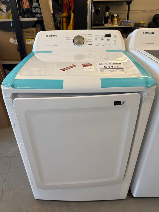 Sécheuse électrique de 7,2 pi³ de Samsung (DVE45T3200W) - Blanc