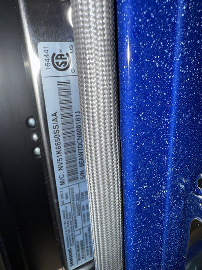 Four mural électrique à convection 30", 5,1 pi³ Samsung NV51K6650SS