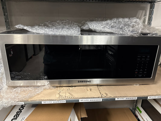 Micro-onde à hotte intégrée Samsung 1,1 pcu 5 contrôles acier inoxydable ME11A7510DS