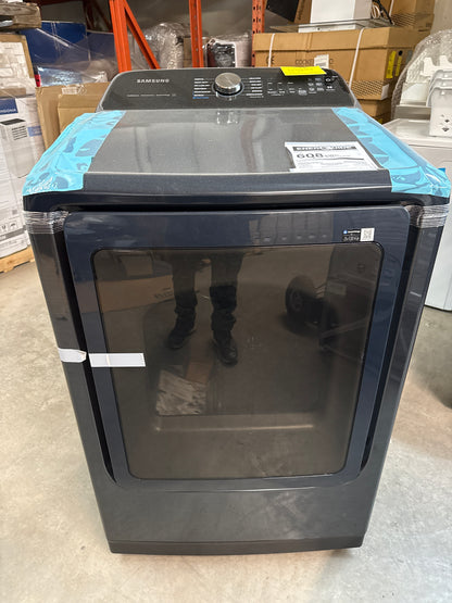 Sécheuse électrique à vapeur de 7,4 pi³ de Samsung (DVE54CG7155DAC) - Bleu marine