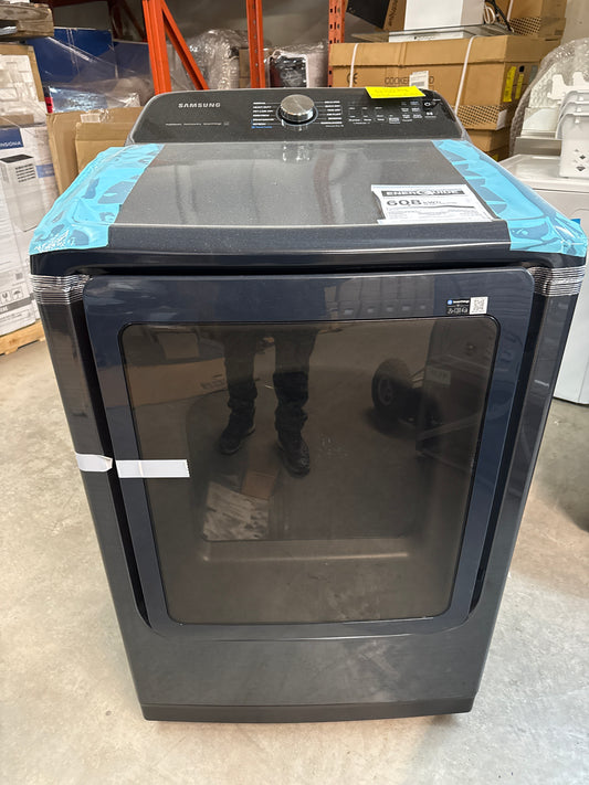 Sécheuse électrique à vapeur de 7,4 pi³ de Samsung (DVE54CG7155DAC) - Bleu marine