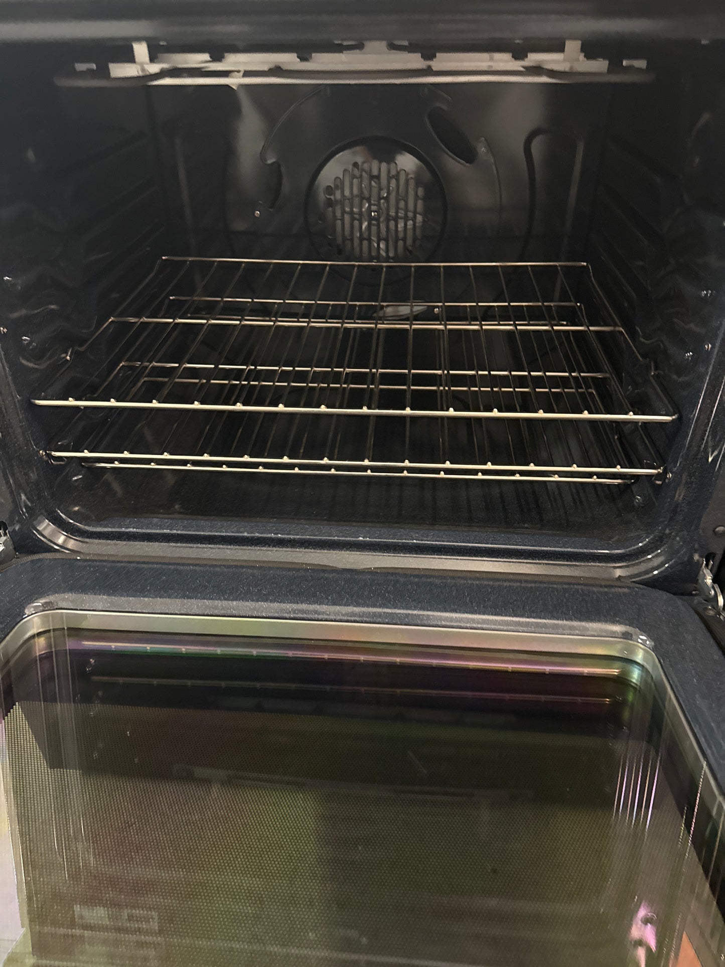 Cuisinière à convection électrique de GE Appliances, 5 éléments, 5 pi³, ARDOISE JCB840ETES