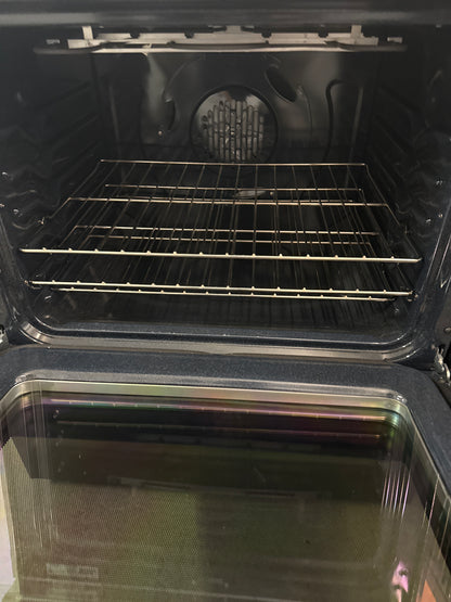 Cuisinière à convection électrique de GE Appliances, 5 éléments, 5 pi³, ARDOISE JCB840ETES