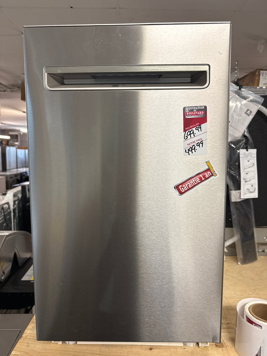 Danby - Lave-vaisselle à commande par le haut de fabrication european de 18 po en acier inoxydable ddw1832ess