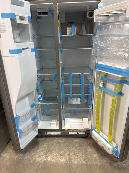 Whirlpool Réfrigérateur côte à côte en acier inoxydable résistant aux traces de doigts - 36 po - 28.7 pi cu WRSF5536RZ