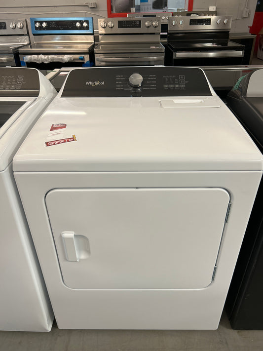 Sécheuse électrique de 7,0 pi³ de Whirlpool (YWED6150PW) - Blanc