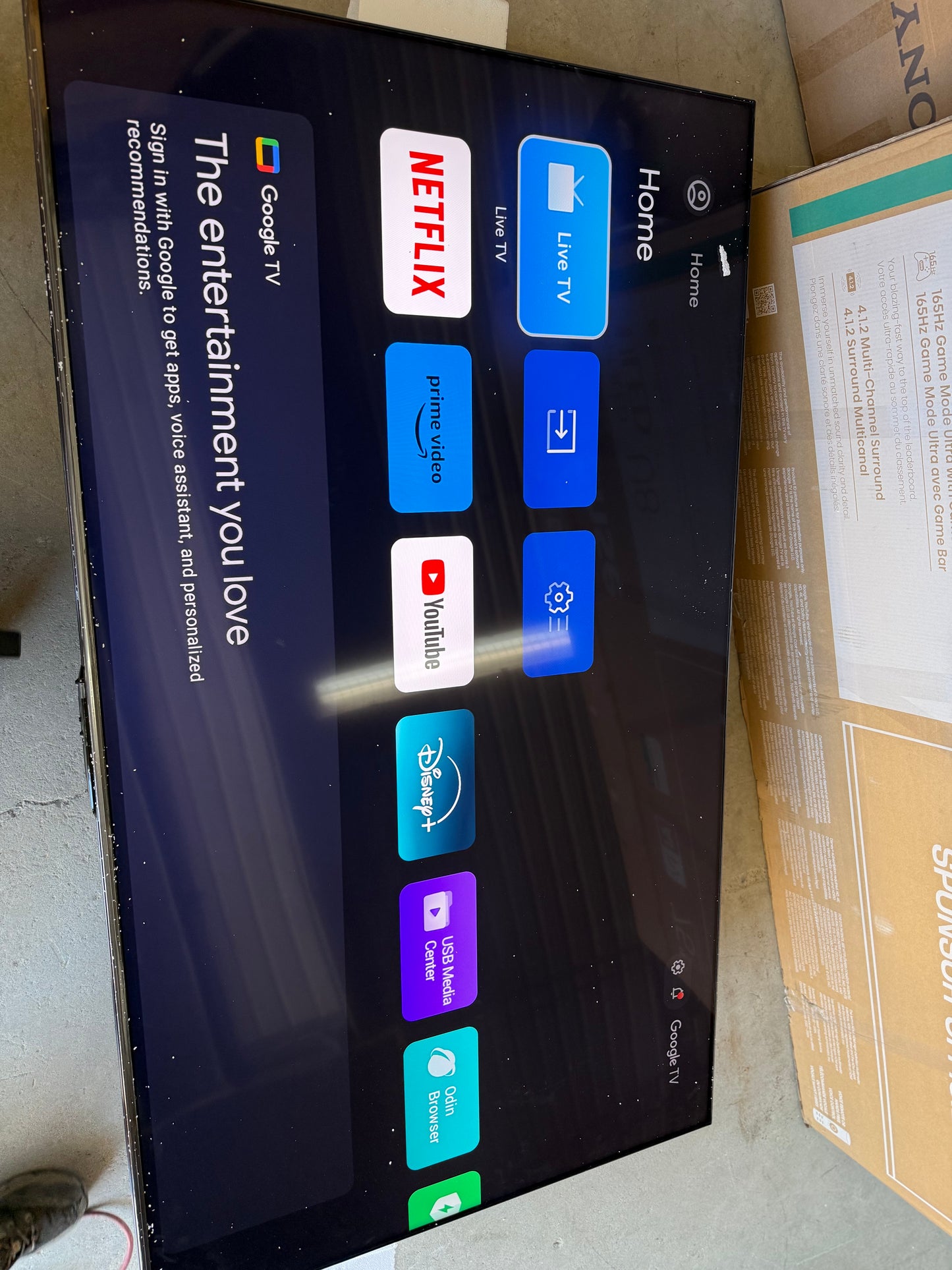 Téléviseur intelligent Google QLED Pro mini-DEL HDR UHD 4K série U88QG de 75 po de Hisense (75U88QG) - 2025
