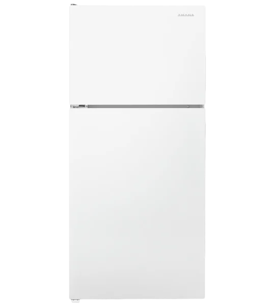 Réfrigérateur à congélateur supérieur 18,2 pi³ 30 po d'Amana (ART318FFDW) - Blanc